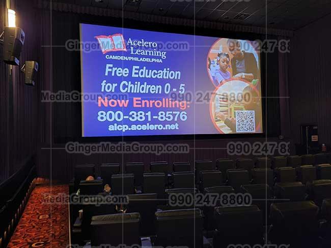 Acelero Learning Theatre Advertising in Milano Multiplex Mall