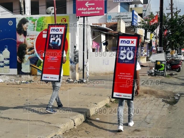 Brand recognition after Auto Rickshaw Advertising