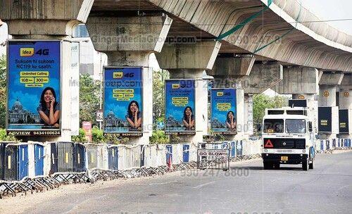 Billboard Advertising at Helmet Circle, Gujarat