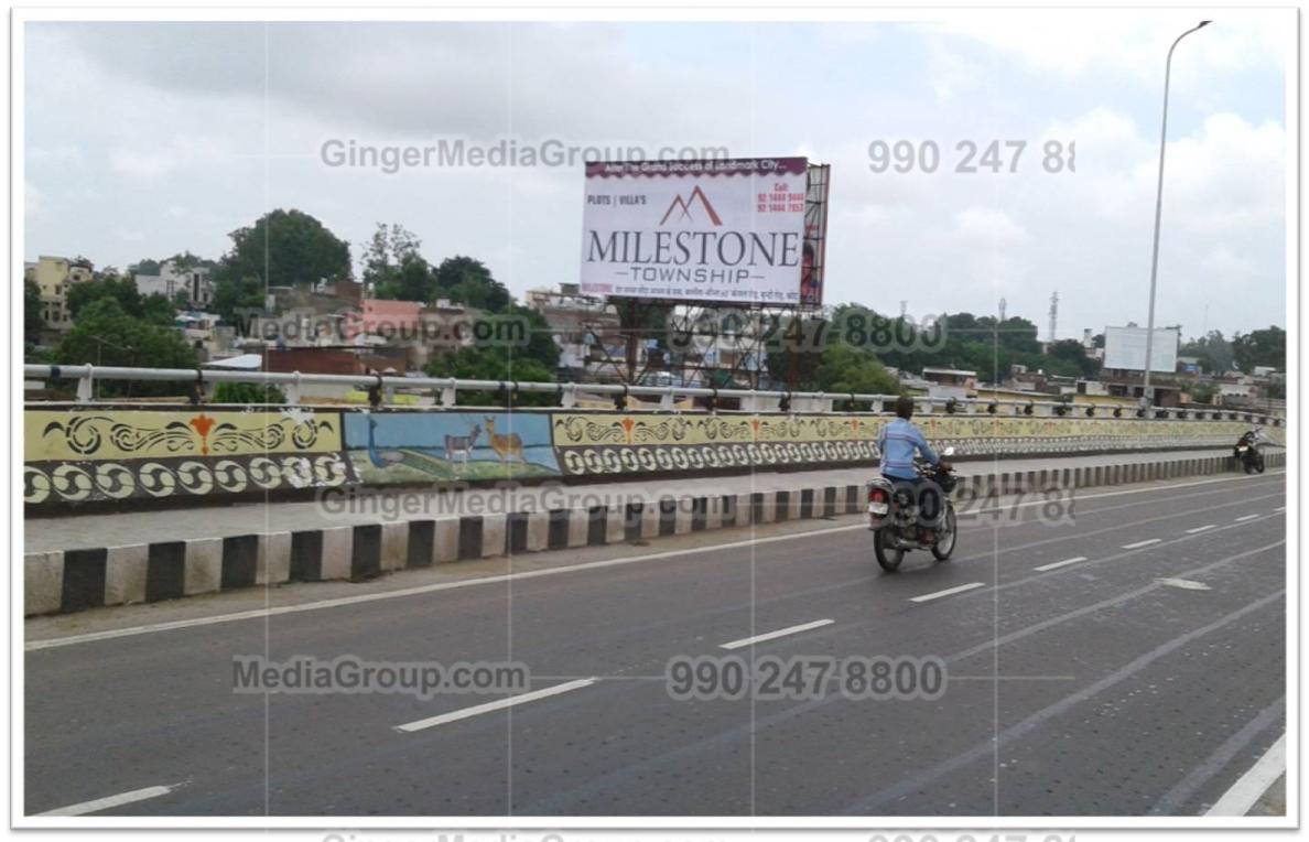 Billboard Advertising at Helmet Circle, Gujarat