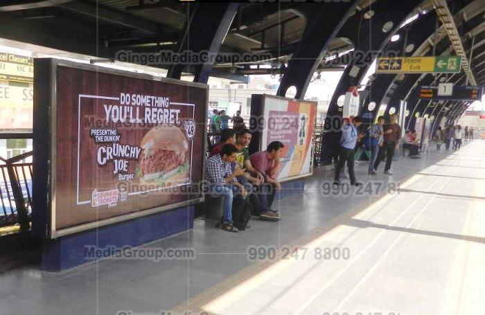 Advertising in Metro Station – Dwarka Sec-21, Delhi