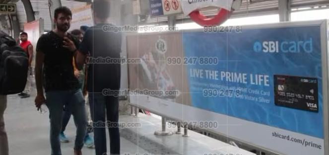 Advertising in Metro Station – Dwarka Sec-21, Delhi