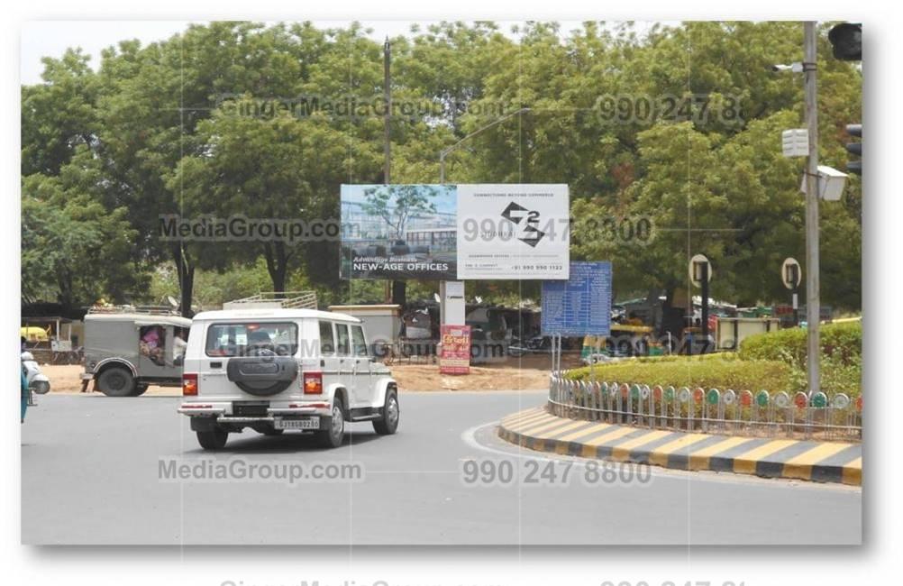 Advertising in Unipole - Raksha Shakti Circle